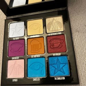 Mini Controversy Eyeshadow Palette # 1 by Jeffree Star with 9 Shades New in Box